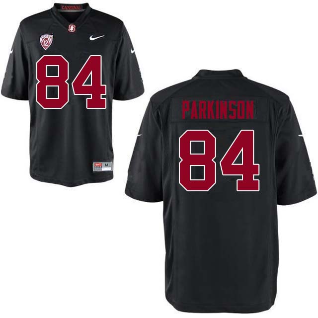 Men Stanford Cardinal #84 Colby Parkinson College Football Jerseys Sale-Black - Click Image to Close